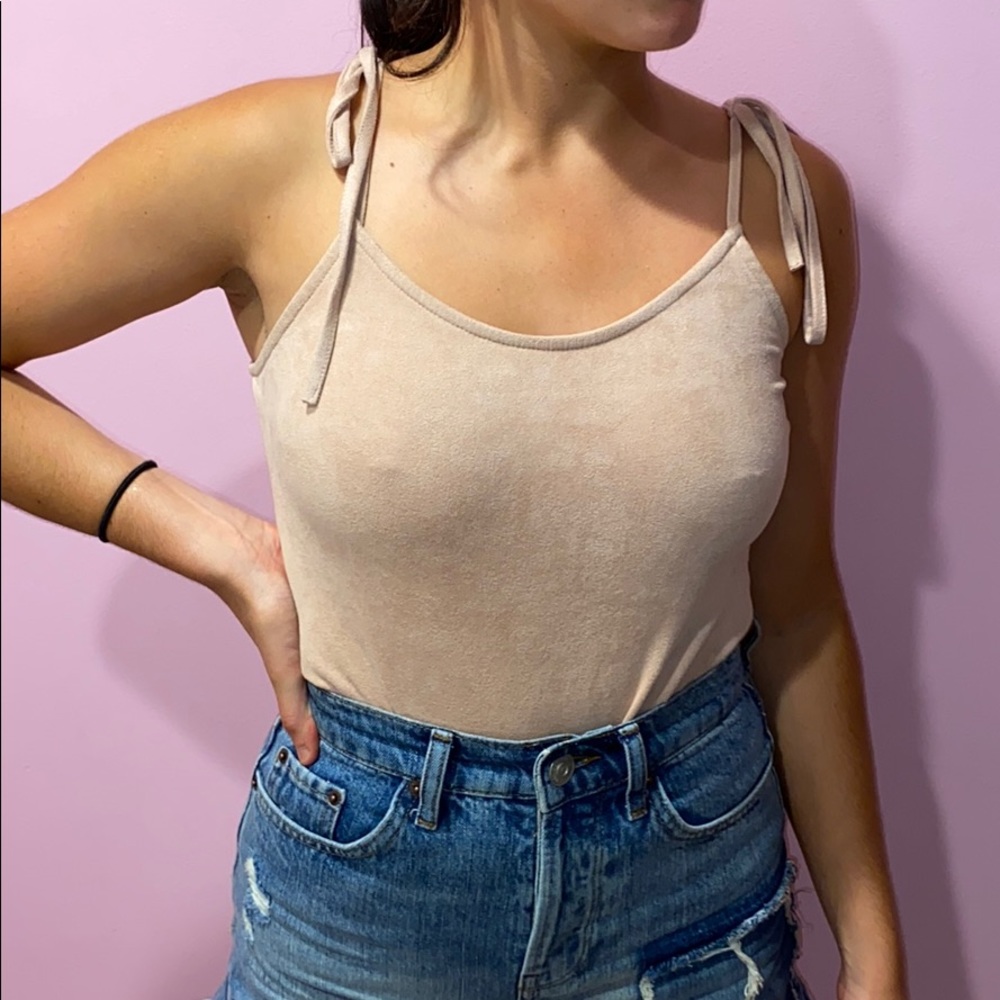 Urban Outfitters Pink velvet Bodysuit!!!!💕